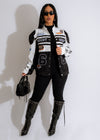 One Round Jacket White