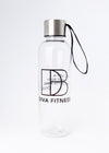 Diva Fitness Water Bottle in Pink with Leak-Proof Cap and Carry Handle