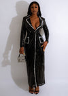 One Chance Sequin Maxi Dress