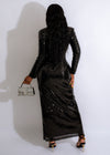 One Chance Sequin Maxi Dress