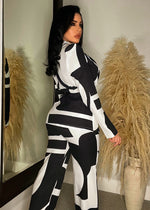 Sun Goddess Blazer Pant Set