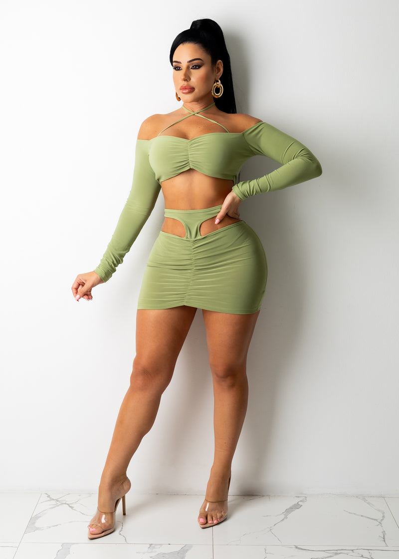 Keep It Together Skirt Set