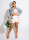 No One Does It Better Short White