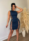 Feeling Free Denim Mini Dress